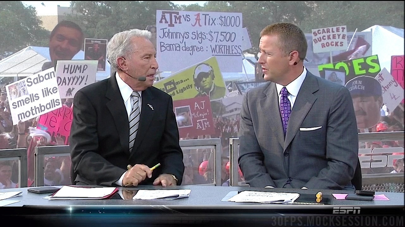 Illustration for article titled Johnny Manziel, The Puppet: Texas A&M-Alabama GameDay Sign Roundup